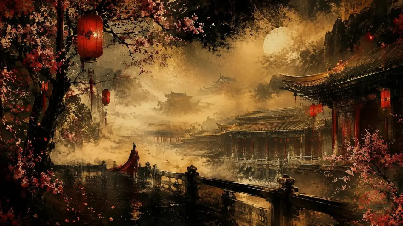 黄果短剧《长乐宫词》首屏剧照