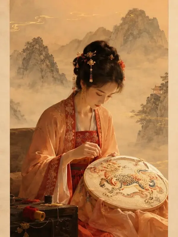黄果短剧《山海绣娘》封面